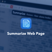Summarize Web Page Content Template Image